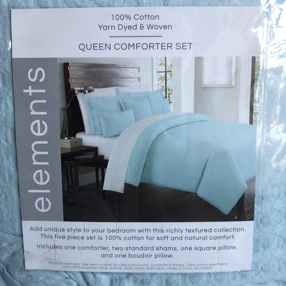 Carolina blue comfortable set